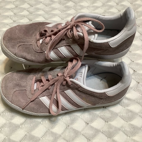 adidas Shoes - 3/$20. Adidas pink suede Gazelle sneakers